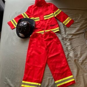 Child’s firefighter costume
